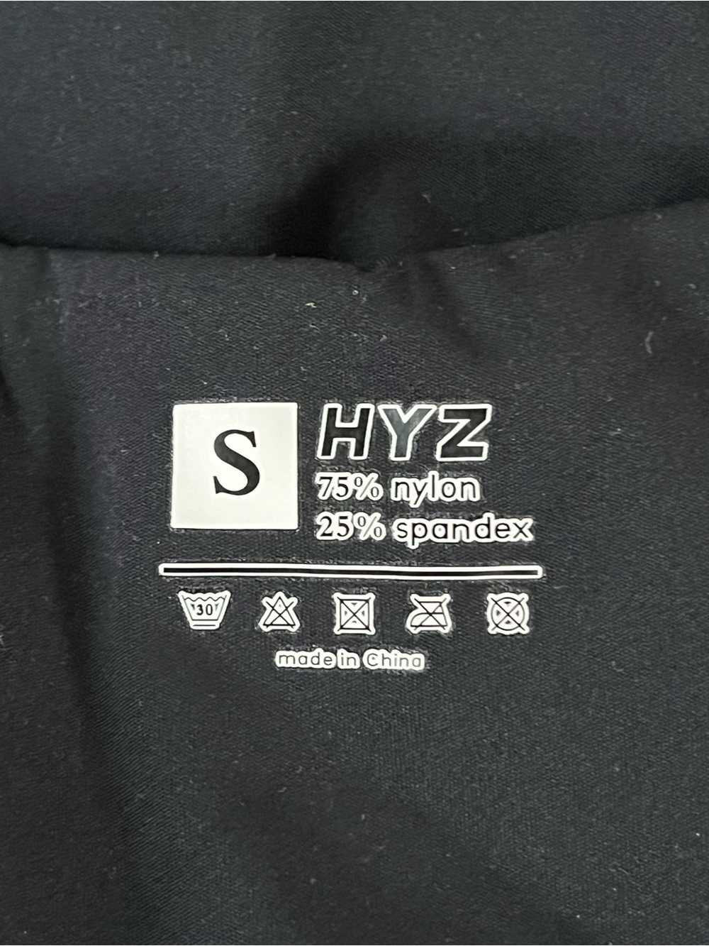 HYZ Black Long Sleeve Active Dress Fit Flare Built In Shorts S - Picture 5 of 5